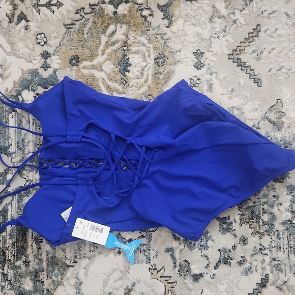 NWT MIRACLESUIT | One Piece Lace Up Swimsuit - Picture 7 of 12